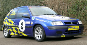 Pete Morgan's 2005 Season Citroen Saxo